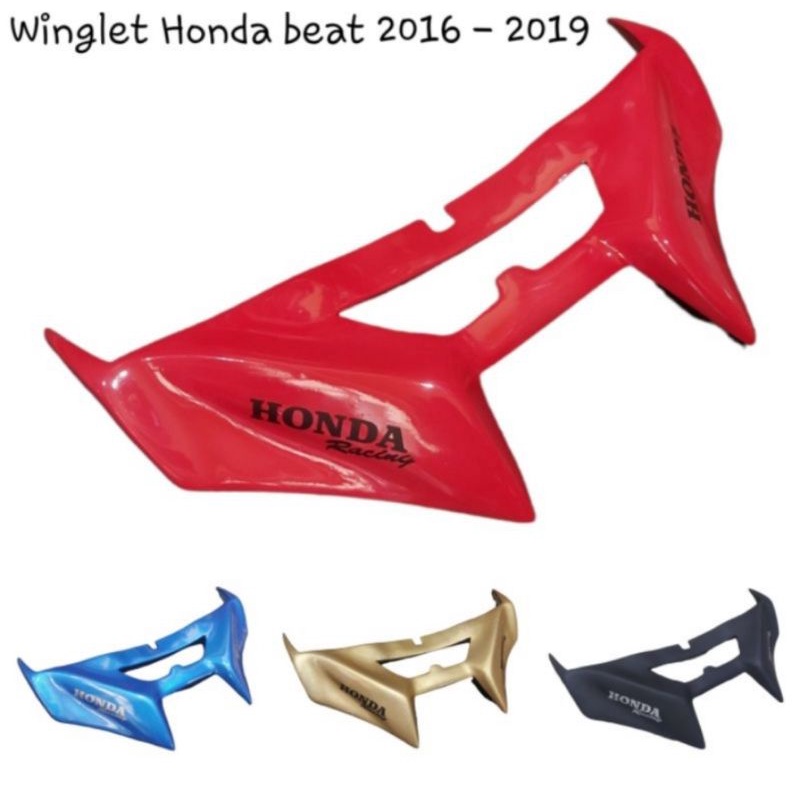 COD winglet Beat ECO dan beat street, Winglet beat 2016-2019 bahan tebal super kuat