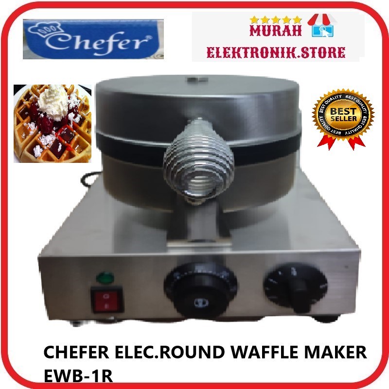 WAFFLE MAKER ELECTRIC CHEFER EWB-1