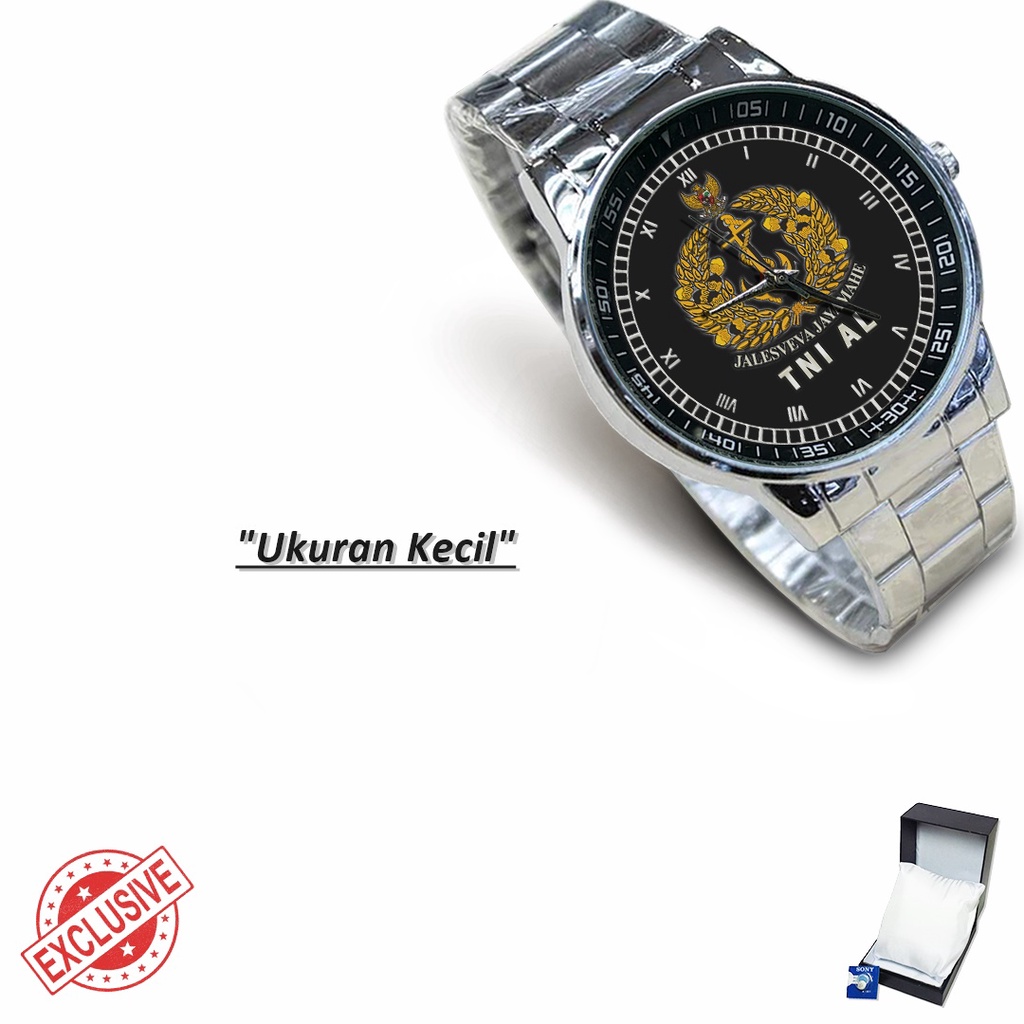 Jam Tangan Rantai Couple TNI ANGKATAN LAUT - 1 (Limited Edition)