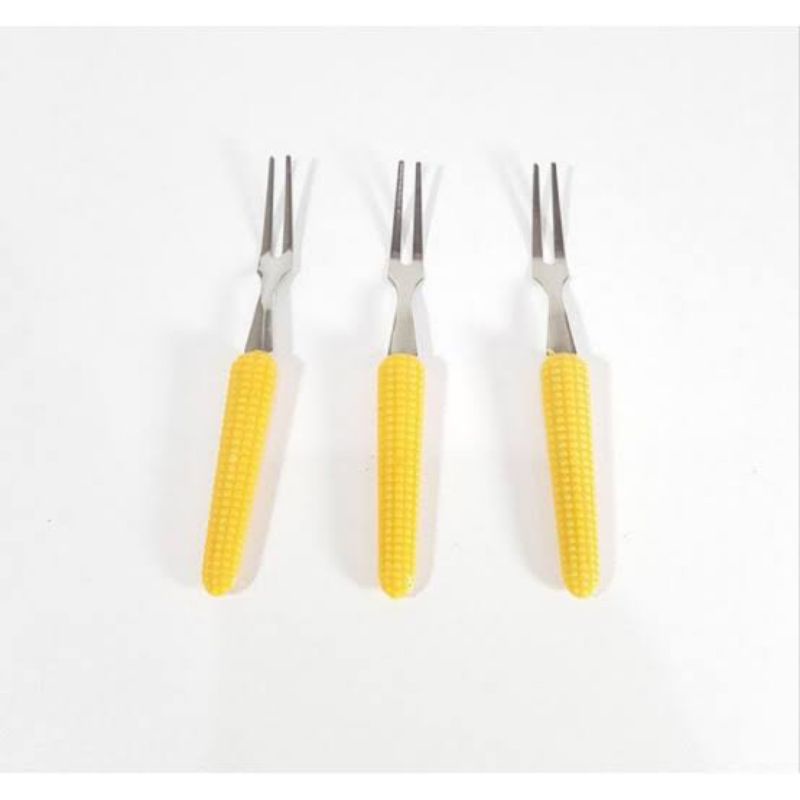 Garpu Jagung /garpu kecil kecil Stainless