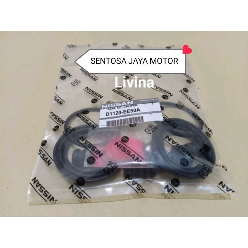 CALIPER KIT KARET SEAL CAKRAM LIVINA