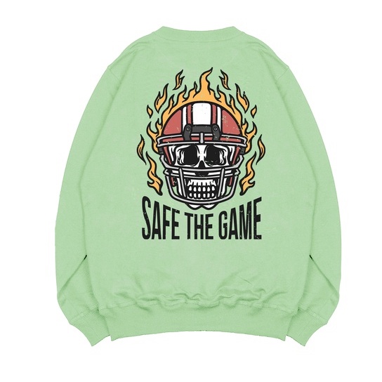 Sweater Pria Safe The Game Pria Fleece M - XXL