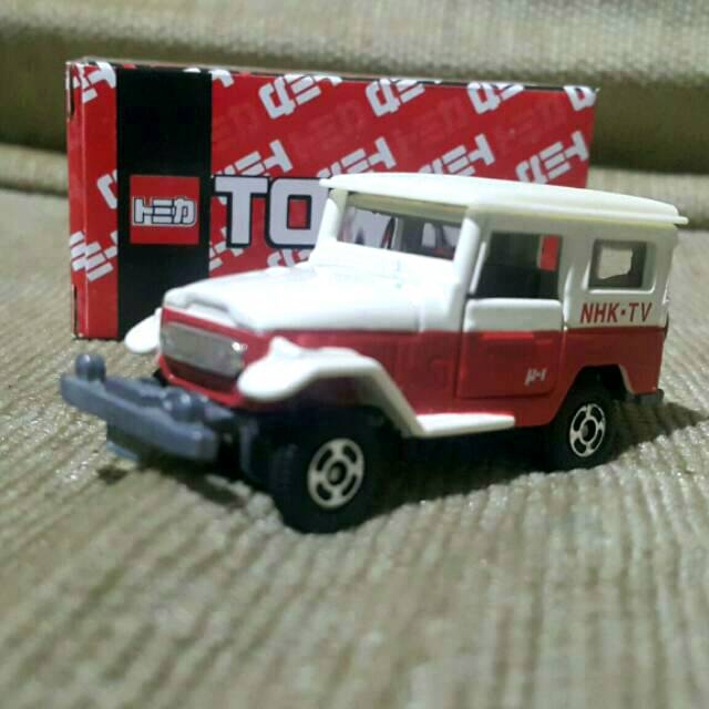 Diecast tomica toyota land cruiser hardtop nhk