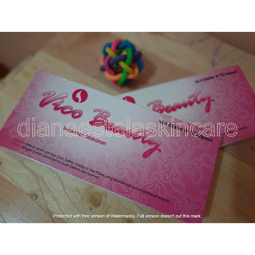 VICO BEAUTY FISH COLLAGEN, VIQUA PLUS VITAMIN C (MENCERAHKAN DAN MENYEHATKAN KULIT) ED JUNI 2024