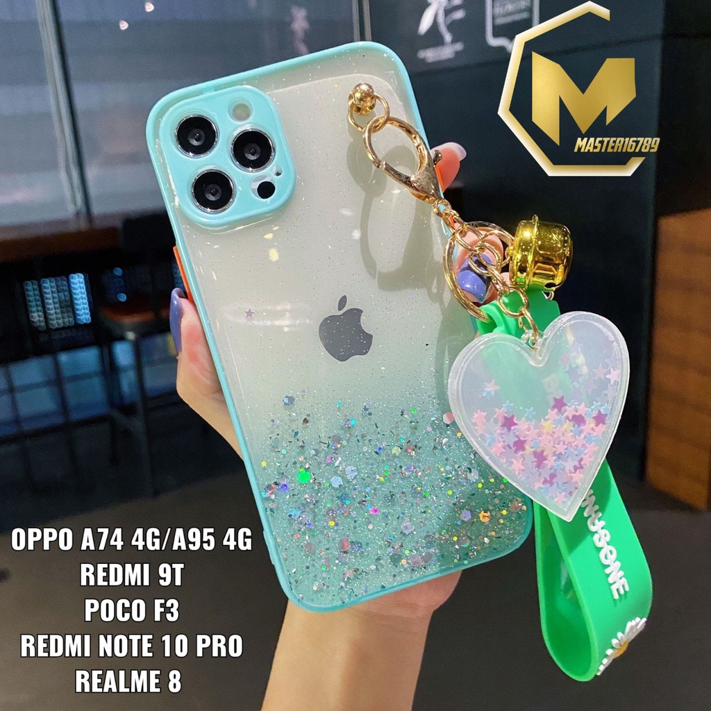 Y014 SOFTCASE FUZE GLITTER PELINDUNG KAMERA XIAOMI REDMI 9T POCO F3 NOTE 10 PRO MA2858