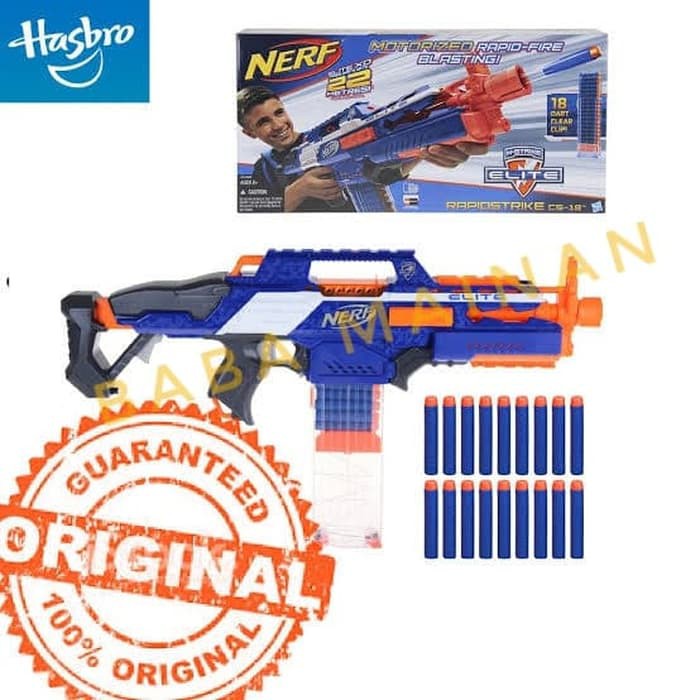 NERF N-STRIKE ELITE RAPIDSTRIKE CS - 18 GUN ORIGINAL HASBRO NEW