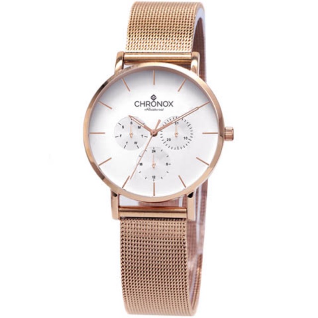 CX1006 Woman Rantai Pasir - Fullblack / Whitegold / Blackgold