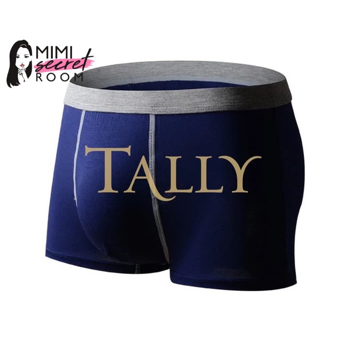 ❤ MIMI ❤ CD BOXER PRIA TALLY  9008 9017 SIZE M - XXL Harga Per 1 Pc