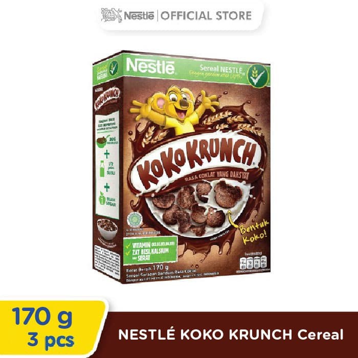 

Special NESTLE KOKO KRUNCH Cereal 170g 3 pcs [Special Diskon] Terbaru