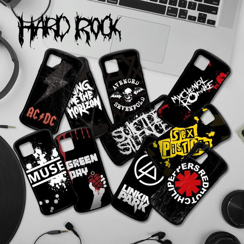 Fuze Classy Case Glossy Premium Rock Metal Bmth Linkin Park Band Hard Rock All Type Handphone