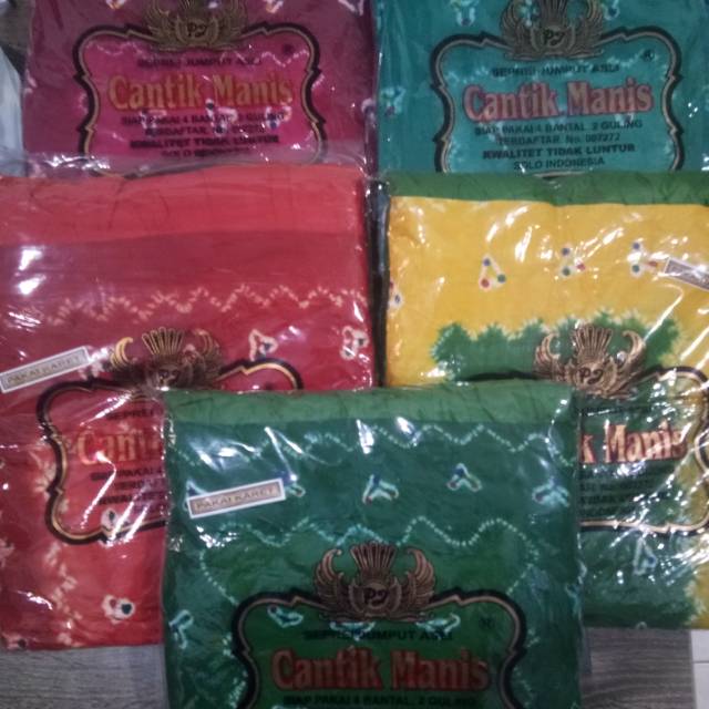 Sprei batik jumputan