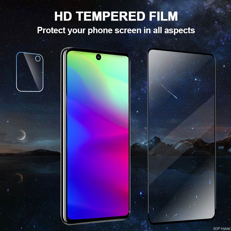 Pelindung Layar Tempered Glass Samsung Galaxy S9 S9 Plus S10 S10 Plus S10 Lite Paket 2 in 1