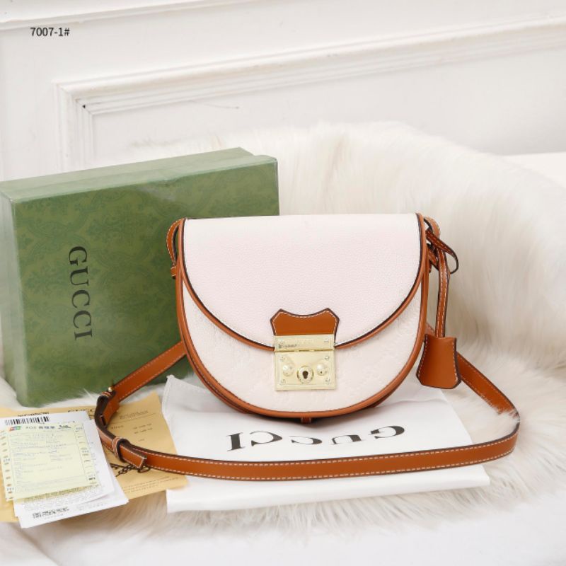 _*Gucci Padlock Leather Shoulder Bag #7007-1*_