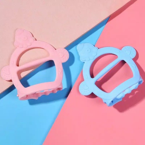 Teether / Teether Gelang / Gigitan Bayi Bentuk Gelang karet mainan bayi