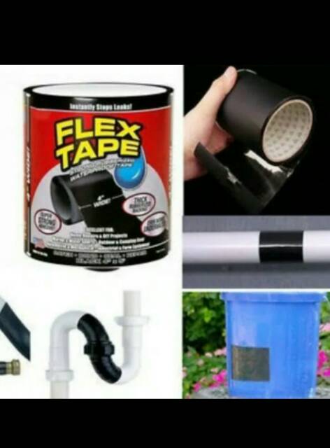 Flex Tape 4&quot; Isolasi Lakban Waterproof / Flex Tape Lakban Ajaib