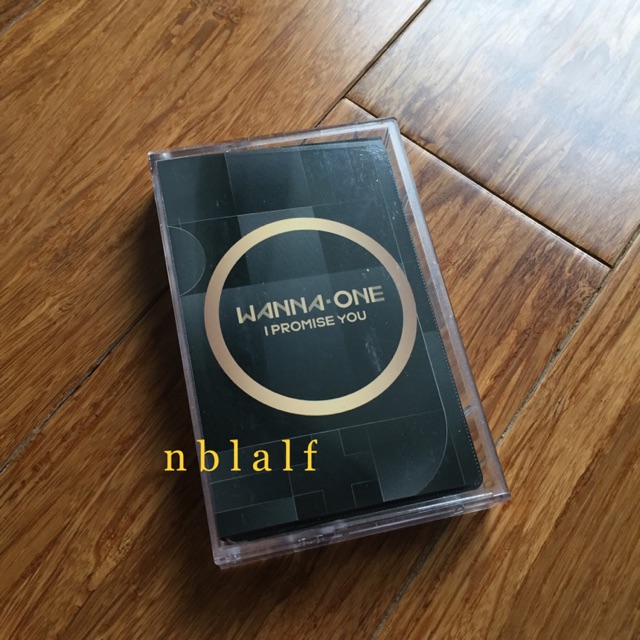 Wanna One OFFICIAL Cassette Tape IPU Merchandise