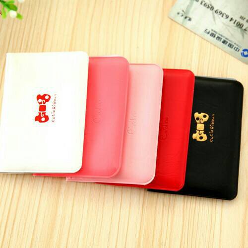 Dompet Kartu Nama Atm Motif Cute Ribbon Cute Ribbon Name Card Holder Tempat Kartu