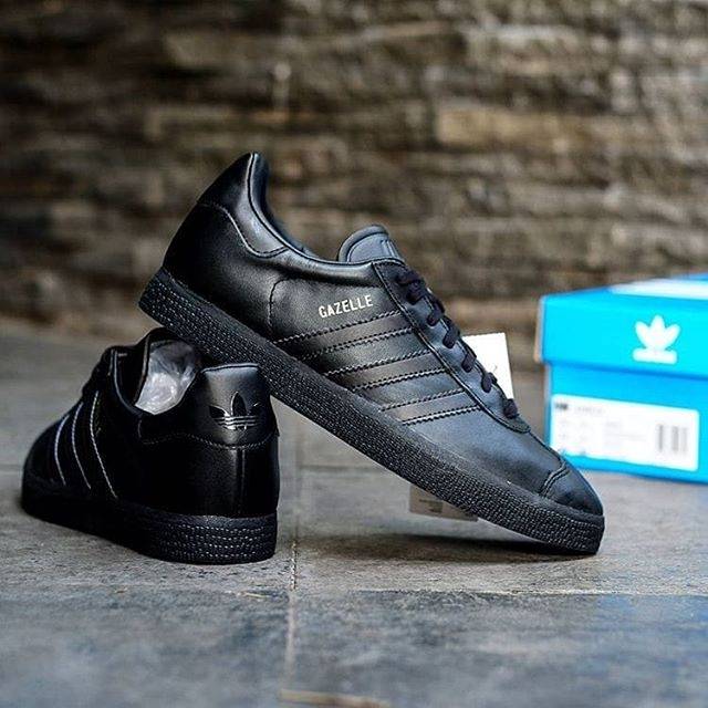 ADIDAS GAZELLE ALL BLACK