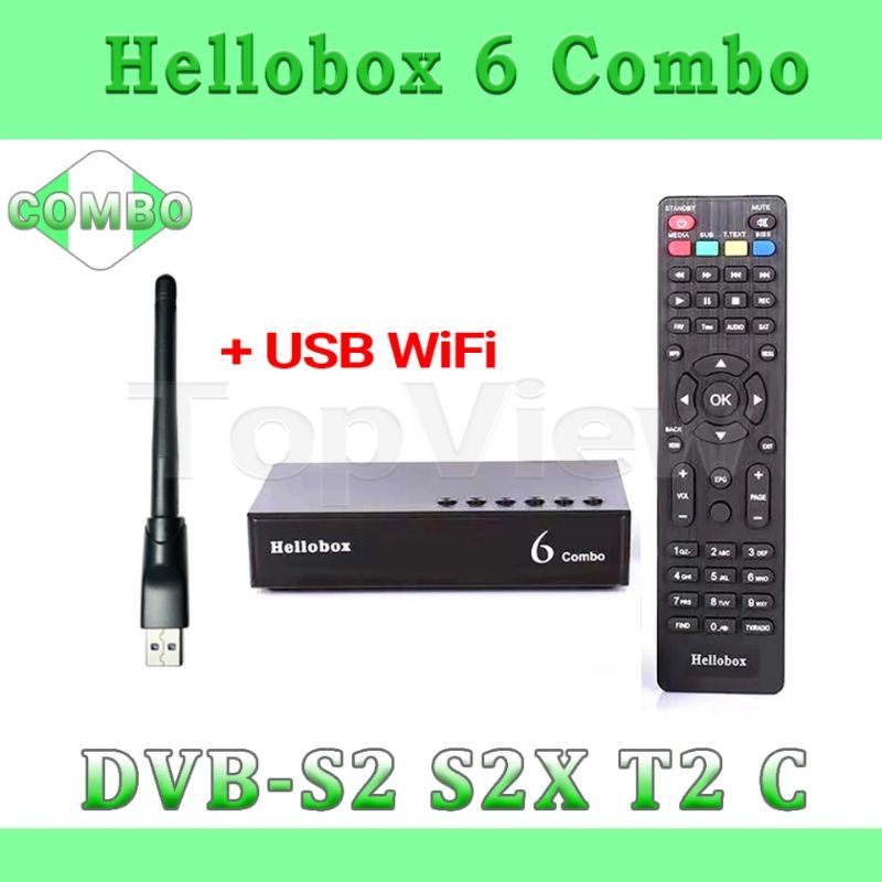 Hellobox 6 Combo (gratis dongle wifi)