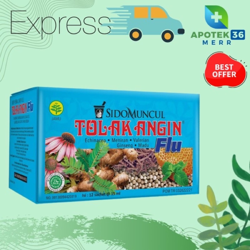 TOLAK ANGIN FLU 1BOX ISI 12 SACHETS