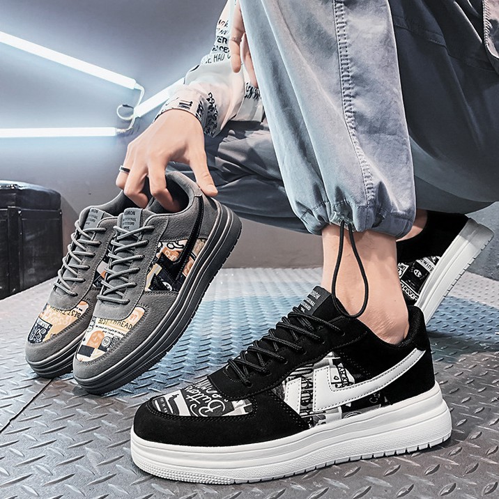 TBIG [COD] Sepatu Sneakers Pria DAILUMEN Sepatu Import Murah Pria Sekolah Kuliah Kerja