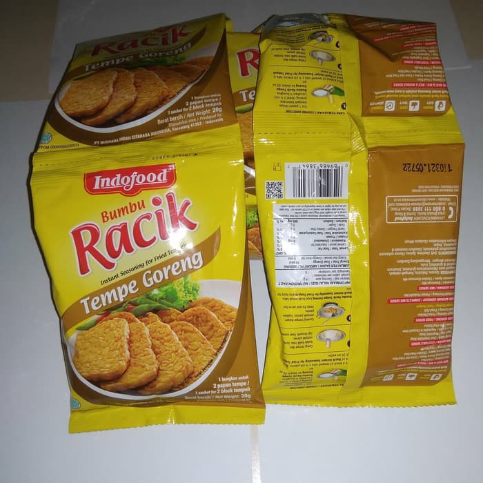 

Racik Tempe Goreng Renceng (10 pcs x 20 gr)