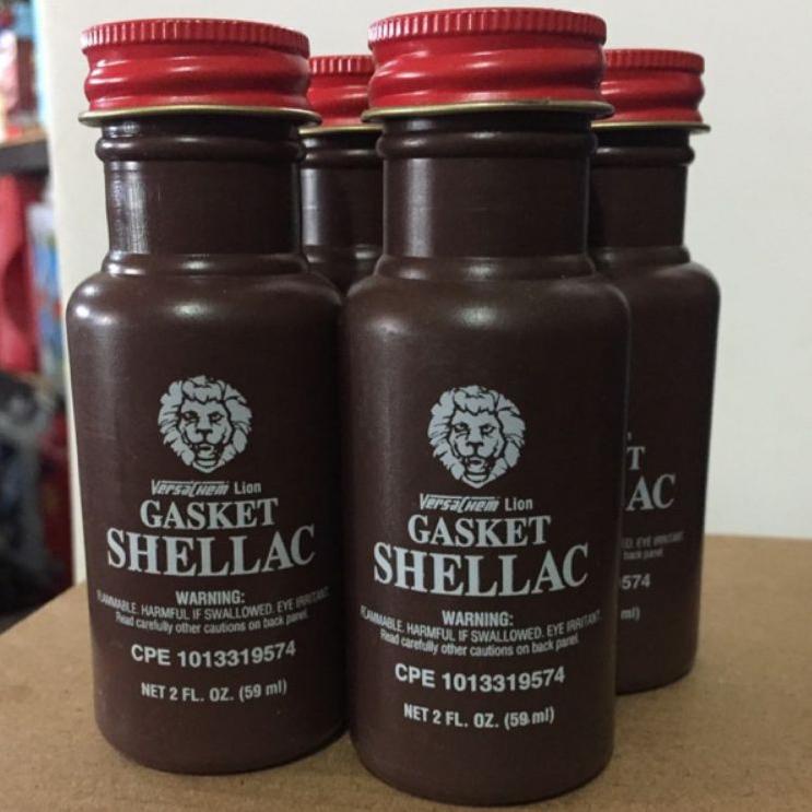 

Harga Bersahabat.. Lem Gasket Shellac Compound Versachem Lion 59ml