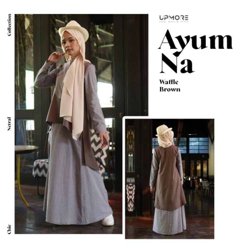 GAMIS UPMORE AYUMNA WAFFLE BROWN WAFLE BROWN AZTEC