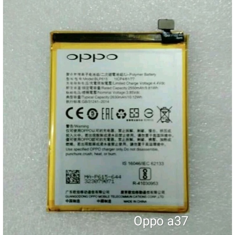 Baterai Oppo A37 original