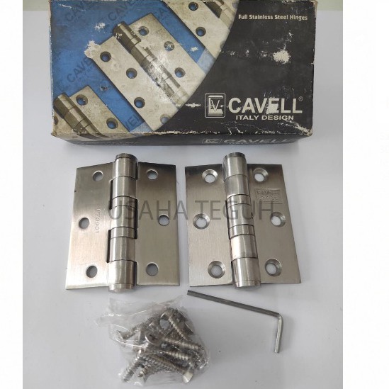 Engsel Pintu / Hinges Cavell 3" Full Stainless Steel SUS 304 (3pcs)