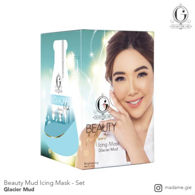 [BPOM] Madame Gie Beauty Mud Icing Mask - Masker Lumpur