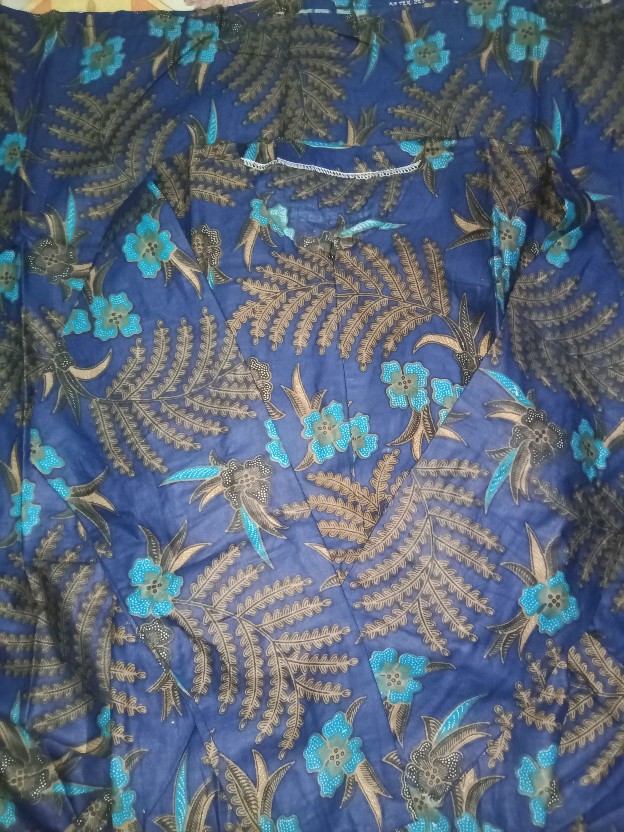 Gamis Batik (cod) Manggar Gamis Batik Pesta Model Terbaru