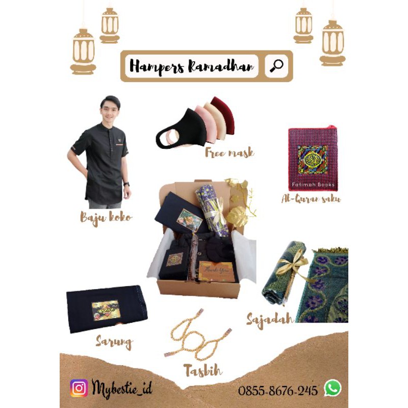 

KADO COWOK/HAMPERS RAMADHAN