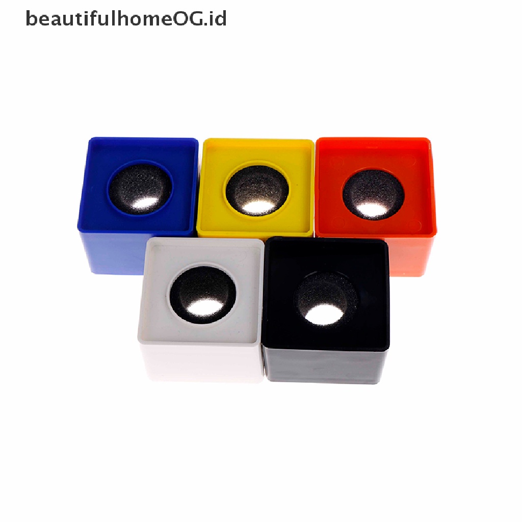 1 Pc Mikrofon Wawancara KTV Bentuk Kubus Bahan ABS