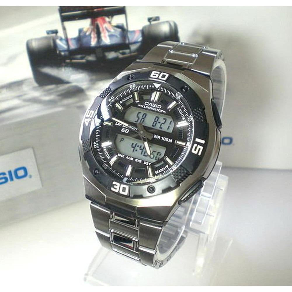 Jam Tangan Casio Original Pria AQ 164WD 1A