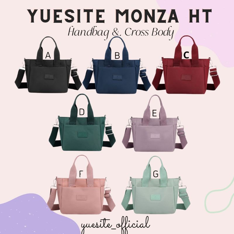 Tas tenteng selempang wanita yuesite monza HT original handbag crossbody