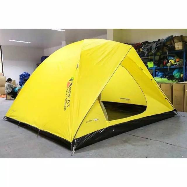 Tenda Great Outdoor BIG DOME Kaps 6-8 Orang Double Layer #Original G.O