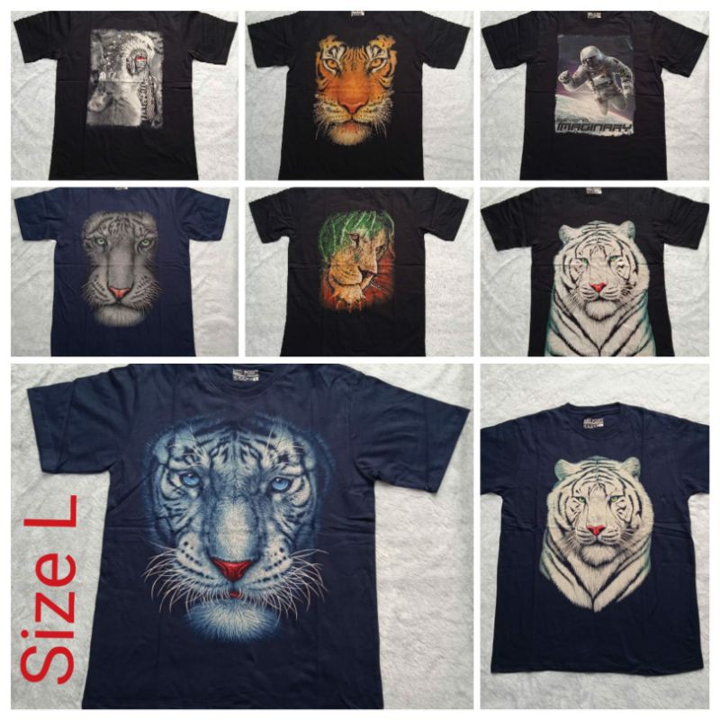 (Size L) Original Kaos Pria RED POINT