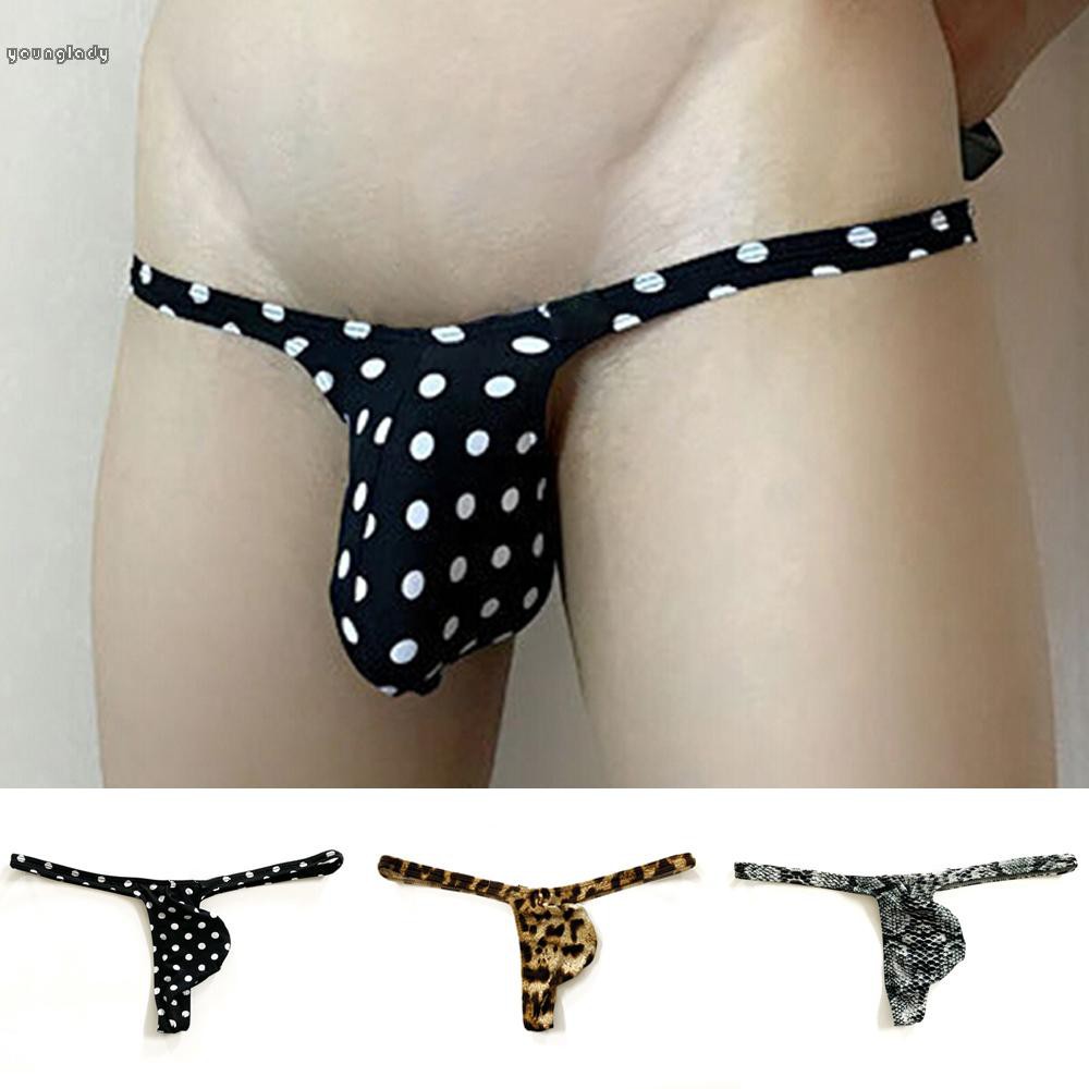 cheetah print g string