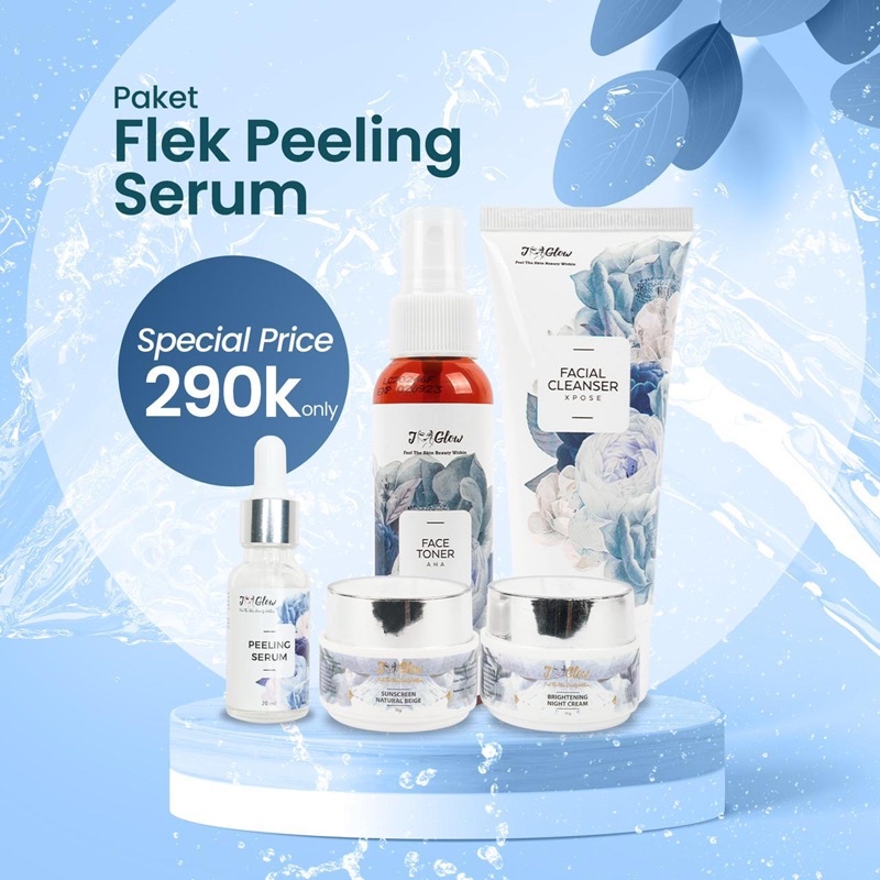 JGLOW SKINCARE PAKET FLEK WHITENING CREAM WAJAH UNTUK  FLEK-3