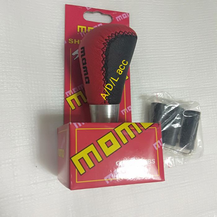 knop KULIT racing gigi KNOB TUAS persneling MOBIL MANUAL racing merah hitam