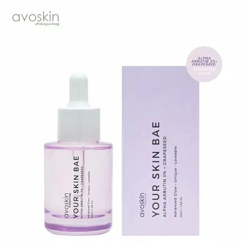 Avoskin Your Skin Bae Alpha Arbutin 3% + Grapeseed READY STOCK 30 ML