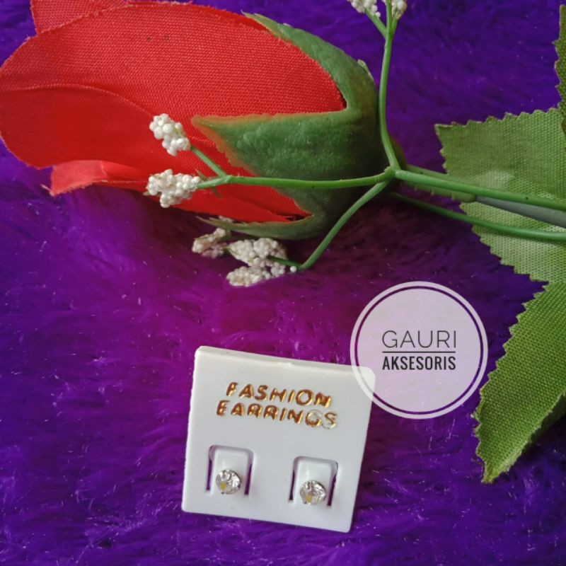 Anting Tindik Monel Diamond / Anting Giwang