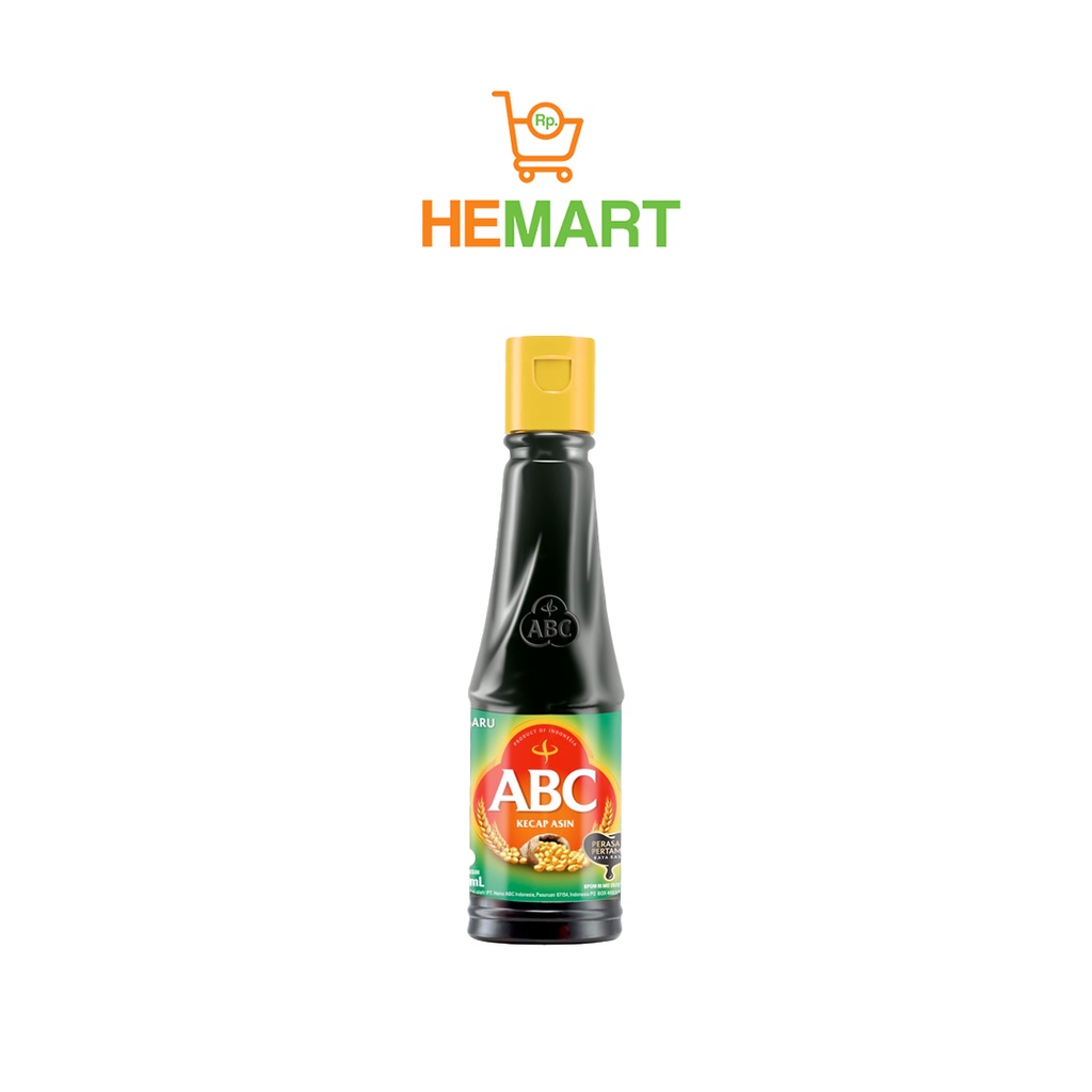 

Kecap asin ABC kemasan botol plastik, Bandung (135ml)