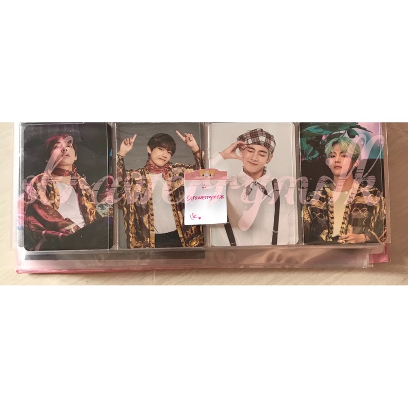 [BOOKED] MINI PHOTOCARD MINI PC MPC MUSTER 5TH JAPAN KOREA TAEHYUNG V BTS