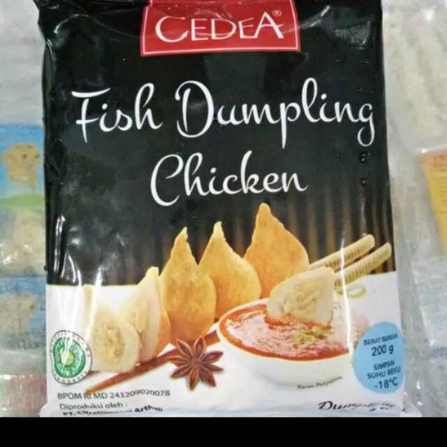 

Cedea fish dumpling chicken 200gr