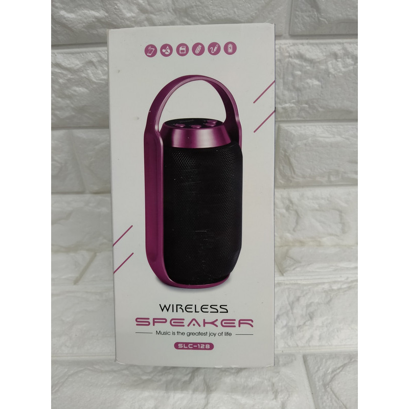 PORTABLE SPEAKER BLUETOOTH BT WIRELESS SLC-128 SLC 128