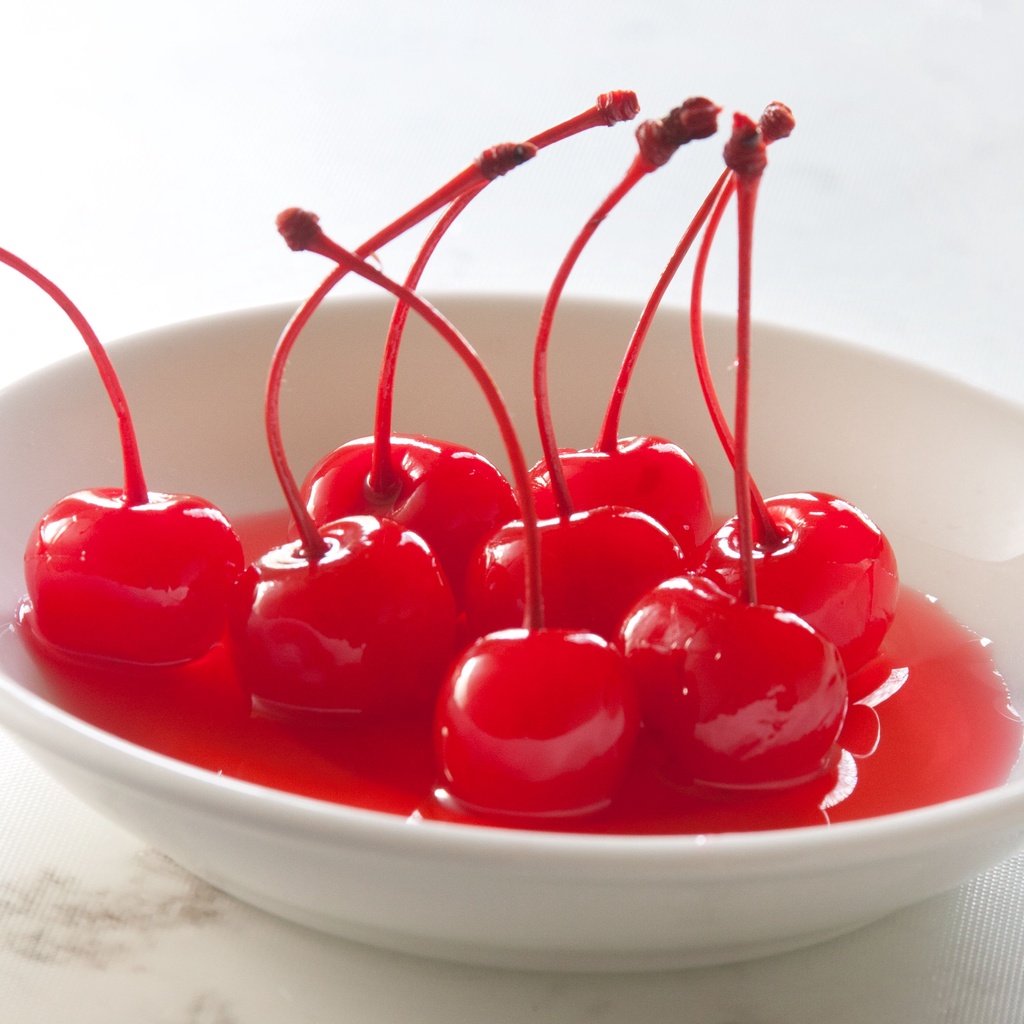 

Cherries Diana Maraschino L With Stems Kemasan Repack 20pcs
