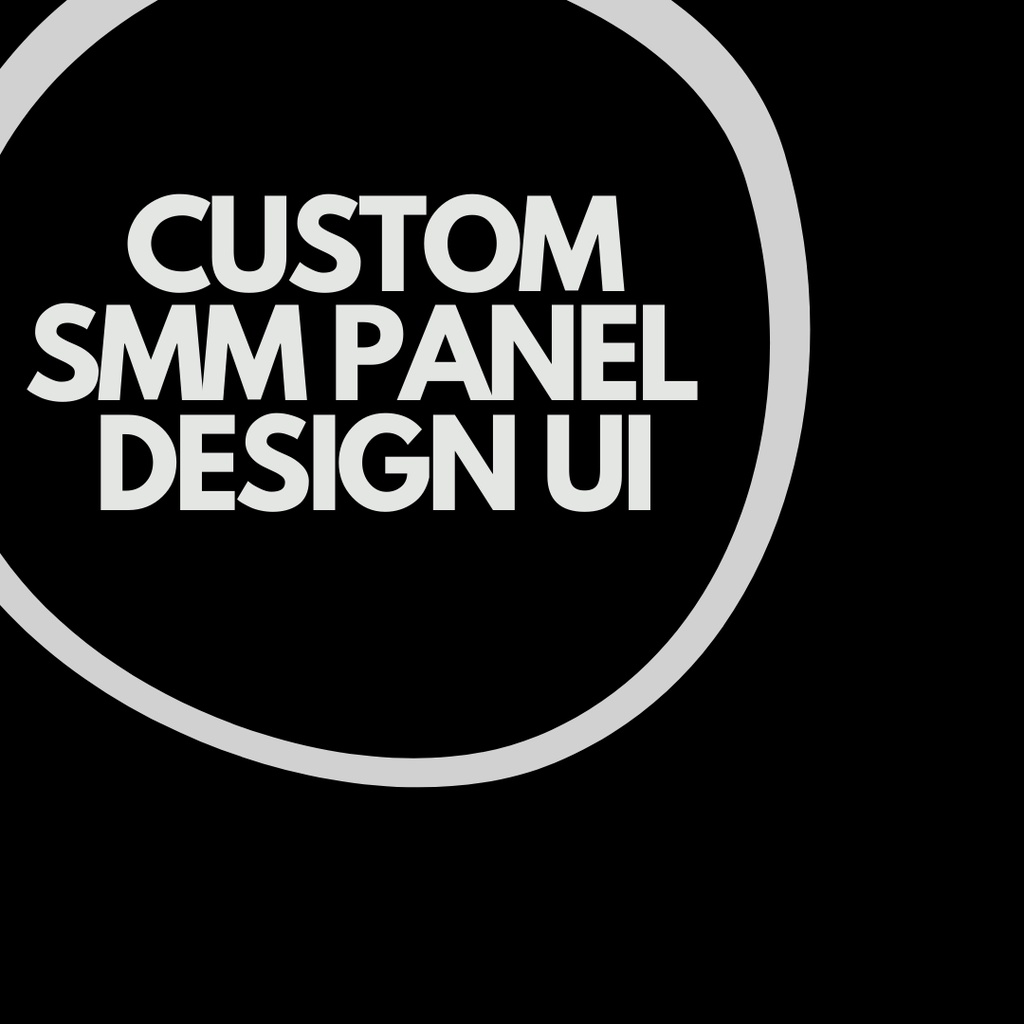 Redesign SMM PANEL UI