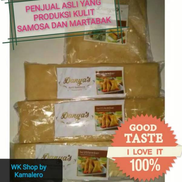 

[SKU PRODUK : RKK7V] KULIT SAMBOSA / SAMOSA BESAR 32 CM X 8.8 CM (ISI 25 LEMBAR)
